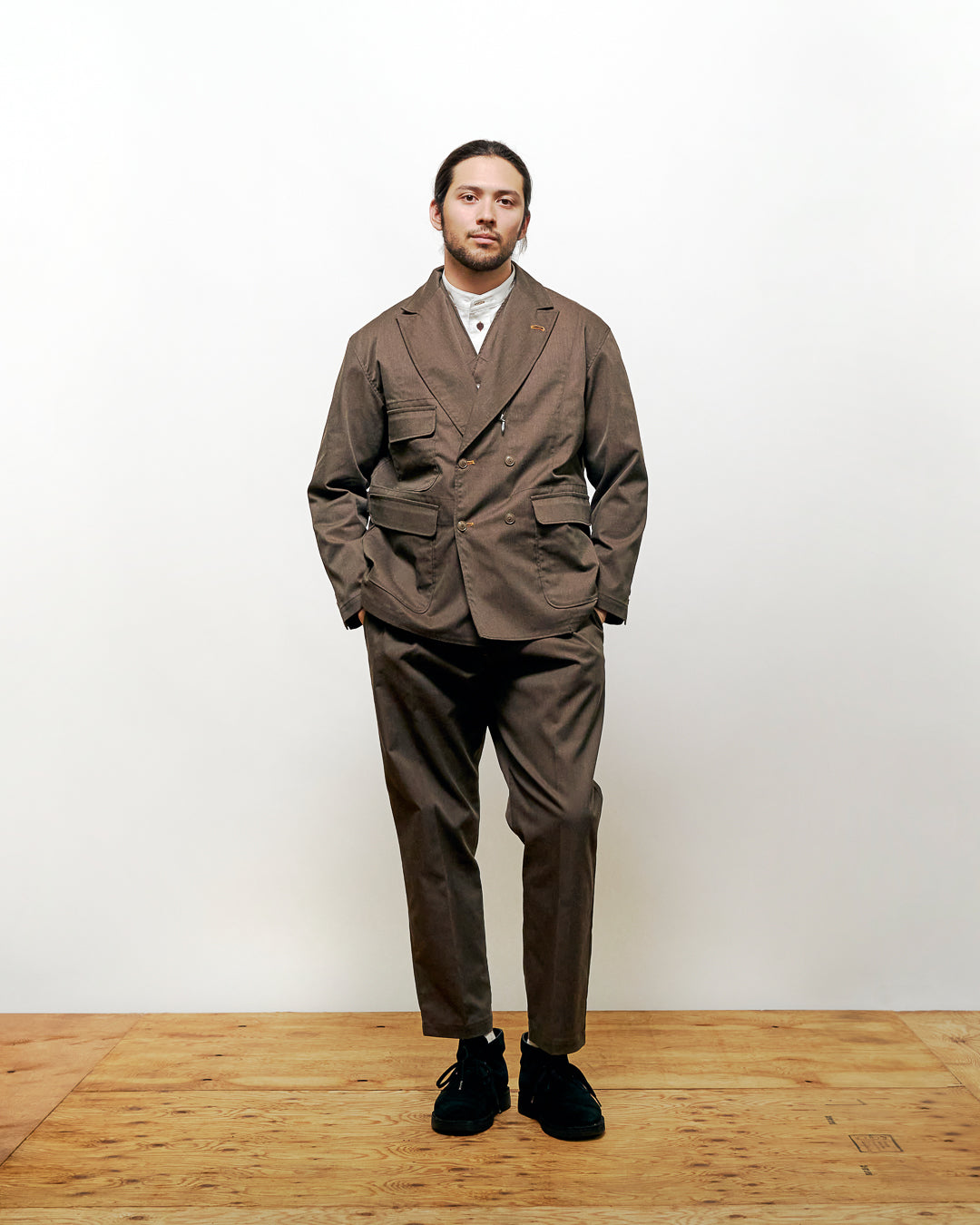 W BREASTED JACKET
