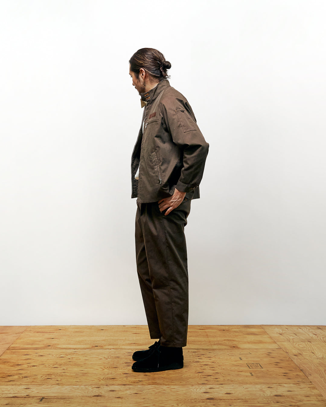WORK TOP JACKET(AKA LINE)