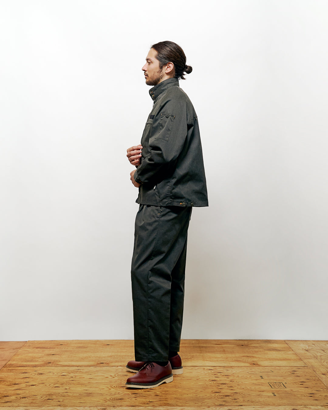 WORK TOP JACKET(AKA LINE)