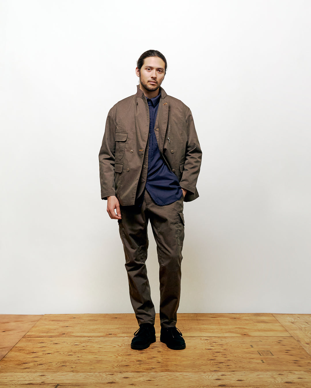 W BREASTED JACKET