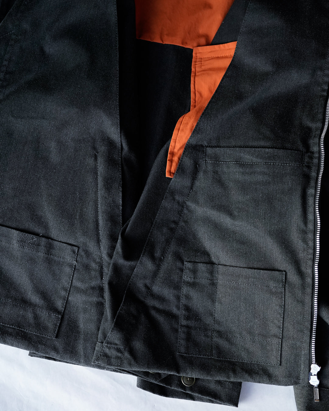 WORK TOP JACKET(AKA LINE)